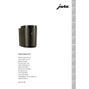 Jura Cool Control 2.5L Cold Beverage Dispenser manual cover