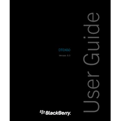 BlackBerry DTEK60 manual cover