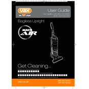 Vax U91-MA-R, U90-MA, U91-MA Series manual cover