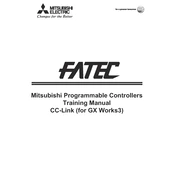 Mitsubishi Electric Fatec GX Works3 manual cover