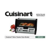 Cuisinart RTO-20 manual cover