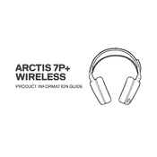 SteelSeries Arctis 7P+ Wireless Black manual cover