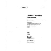 Sony SLV-M10HF manual cover