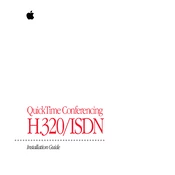 Apple QuickTime Conferencing H.320 ISDN manual cover