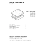 Epson EB-L1100 manual cover