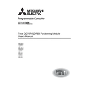 Mitsubishi Electric MELSEC Q Type QD75P, QD75D manual cover