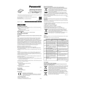 Panasonic FZ-VTSG211 Series manual cover