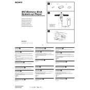 Sony MGS-X1 manual cover