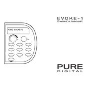 Pure Evoke 1 manual cover