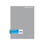 Sennheiser SR 300 IEM manual cover