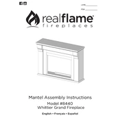 Realflame 8440 manual cover