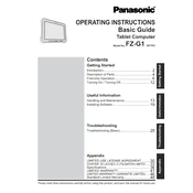 Panasonic FZ-G1 manual cover