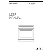 AEG KSK78828PT manual cover