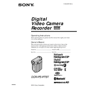 Sony DCR-IP5 manual cover