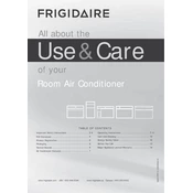 Frigidaire FHWW153WBE manual cover