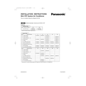 Panasonic Mini VRF System manual cover