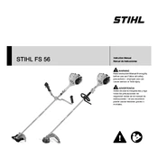 Stihl FS 56 FS 56R FS 56C manual cover