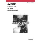 Mitsubishi Electric CNC 700 Series manual cover