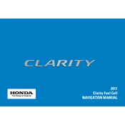 Honda Clarity Fuel Cell 2017