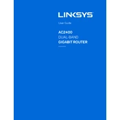 Linksys E8400 AC2400 Gigabit Router manual cover