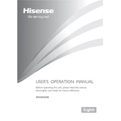 Hisense RR44D6ASE manual cover