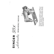 Singer 319K manual cover