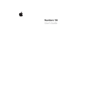 Apple Numbers 08 manual cover