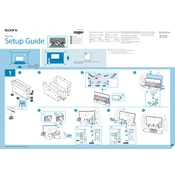 Sony XBR-85X900F manual cover