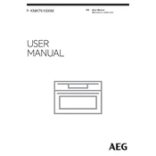 AEG KMK761000M manual cover