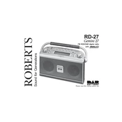 Roberts Gemini RD27 DAB 0 manual cover