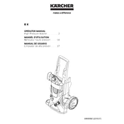 Karcher K 4 manual cover