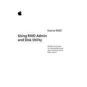 Apple Xserve RAID manual cover