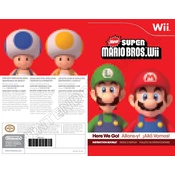 Nintendo New Super Mario Bros. Wii manual cover