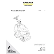 Karcher Armada BRC 40 22 120V 1.008-060.0 manual cover