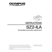 Olympus SZ2-ILA manual cover