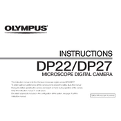 Olympus DP2, DP27 manual cover