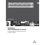 Behringer HA4700 manual cover