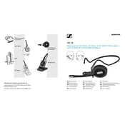 Sennheiser NB 20 manual cover