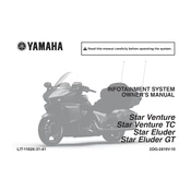 Yamaha Star Venture TC, Eluder GT 2018 manual cover