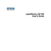 Epson LW-700 manual cover