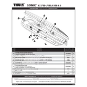 Thule Sonic 633 manual cover