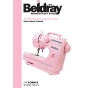 Beldray BEL0051 12 Stitch Sewing Machine manual cover