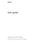 Sony G3212 Xperia XA1 Ultra manual cover