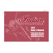 Polaris Indian 2012 manual cover