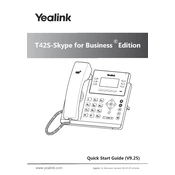 Yealink T42S manual cover