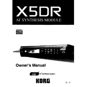 KORG X5DR