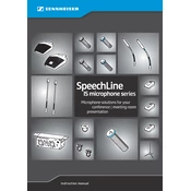 Sennheiser MZH 3015 manual cover