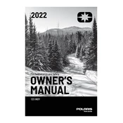 Polaris Indy 120 manual cover
