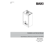 Baxi 615 System manual cover