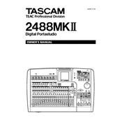 Tascam 2488MKII manual cover